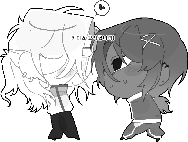 halup_c's tweet image. 열심히 커미션 중