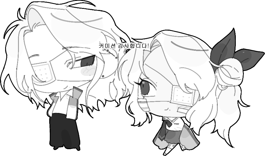 halup_c's tweet image. 열심히 커미션 중