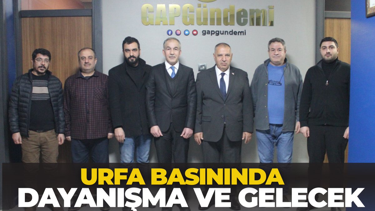 Urfa Basınında Dayanışma Ve Gelecek Planları Masaya Yatırıldı urfanatik.com/urfa-basininda…