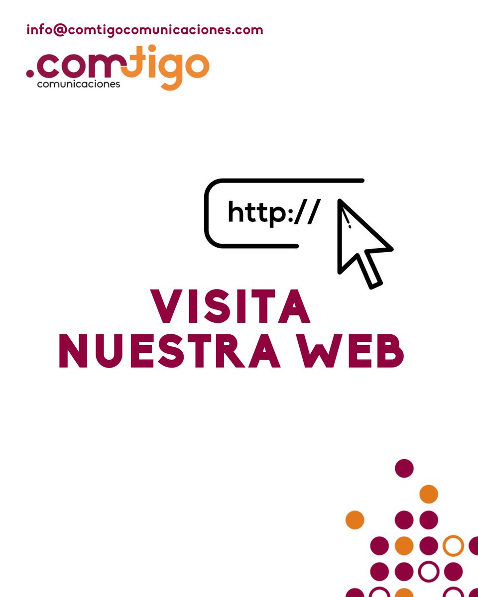 ComtigoComunica's tweet photo. 🌐 Nuestra web es el espacio donde la estrategia, la creatividad y la experiencia se encuentran

👀 Entra y descubre algunos de los proyectos en los que hemos trabajado, cómo lo hacemos y por qué tantas marcas confían en nuestro equipo https://t.co/wNHaiBBCcE