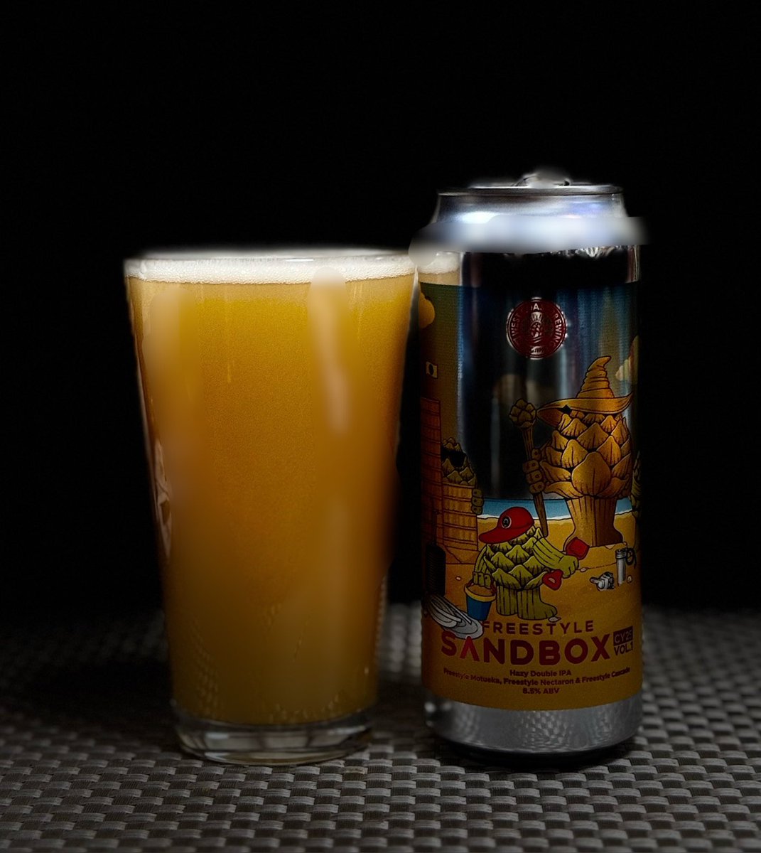WEST COAST BREWING Freestyle Sandbox CY25 Vol.1 Hazy Double IPA