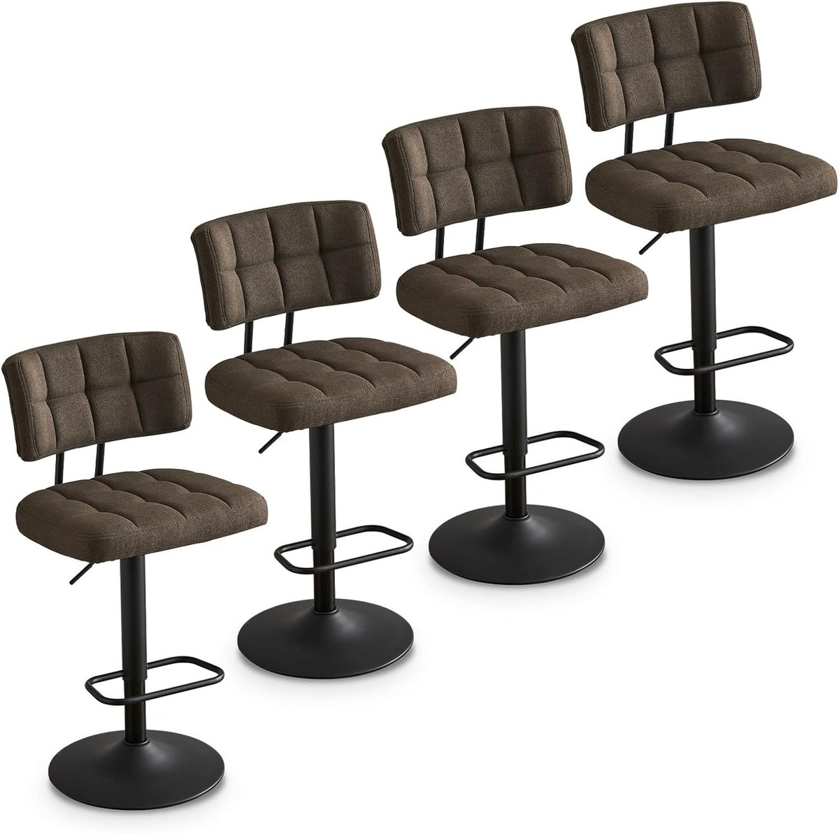 familydealvibes's tweet image. Bar Stools Set of 4,Height Adjustable Swivel Barstools,Armless Linen Fabric Counter Height Bar Stools with Footrest for Kitchen Home Bar,Brown For $220.99

🔗sovrn.co/16oeaao

#Deals #StoolSet
