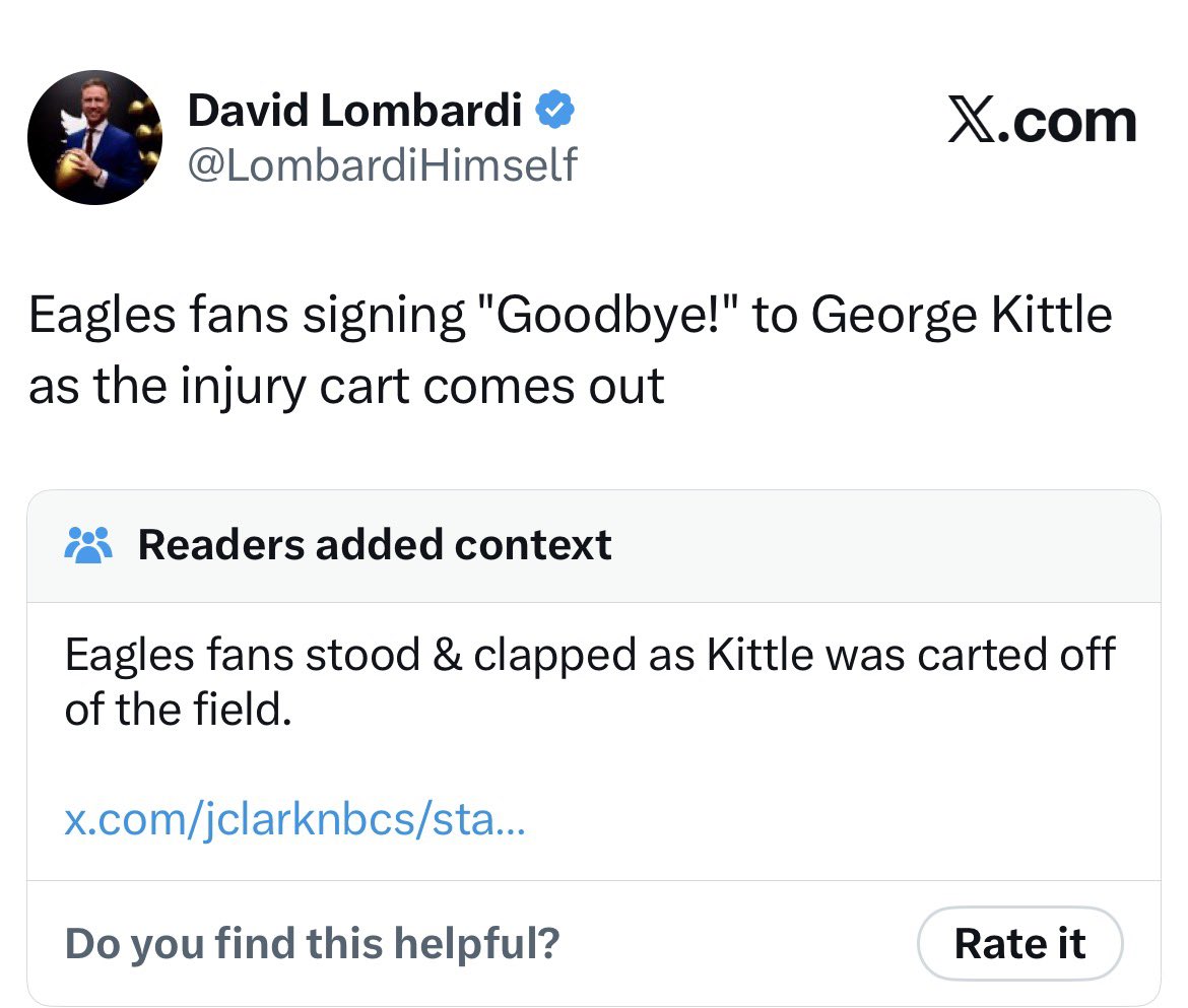 Mr, “I was right about literally everything” got his asked cooked by the community notes.

This is a beat writer for the team blatantly lying to fans.

Remember this the next time he talks about objectivity.