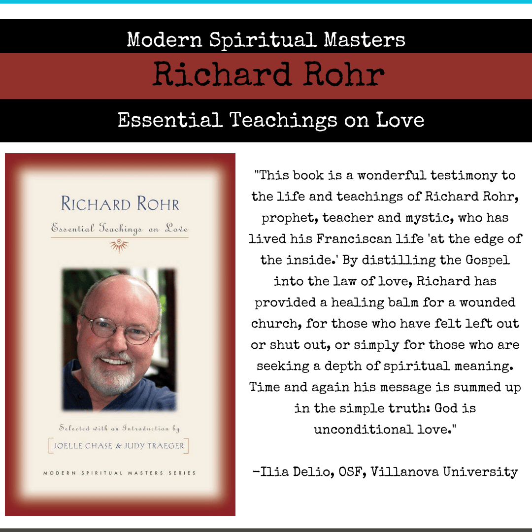 OrbisBooks's tweet photo. ✨ Discover Richard Rohr's wisdom on contemplation and compassion—essential for modern spirituality!
📖 https://t.co/X0j9yZyCWr
#RichardRohr #ModernSpiritualMasters #ContemplativeLife #OrbisBooks https://t.co/zm8M6GCV8N