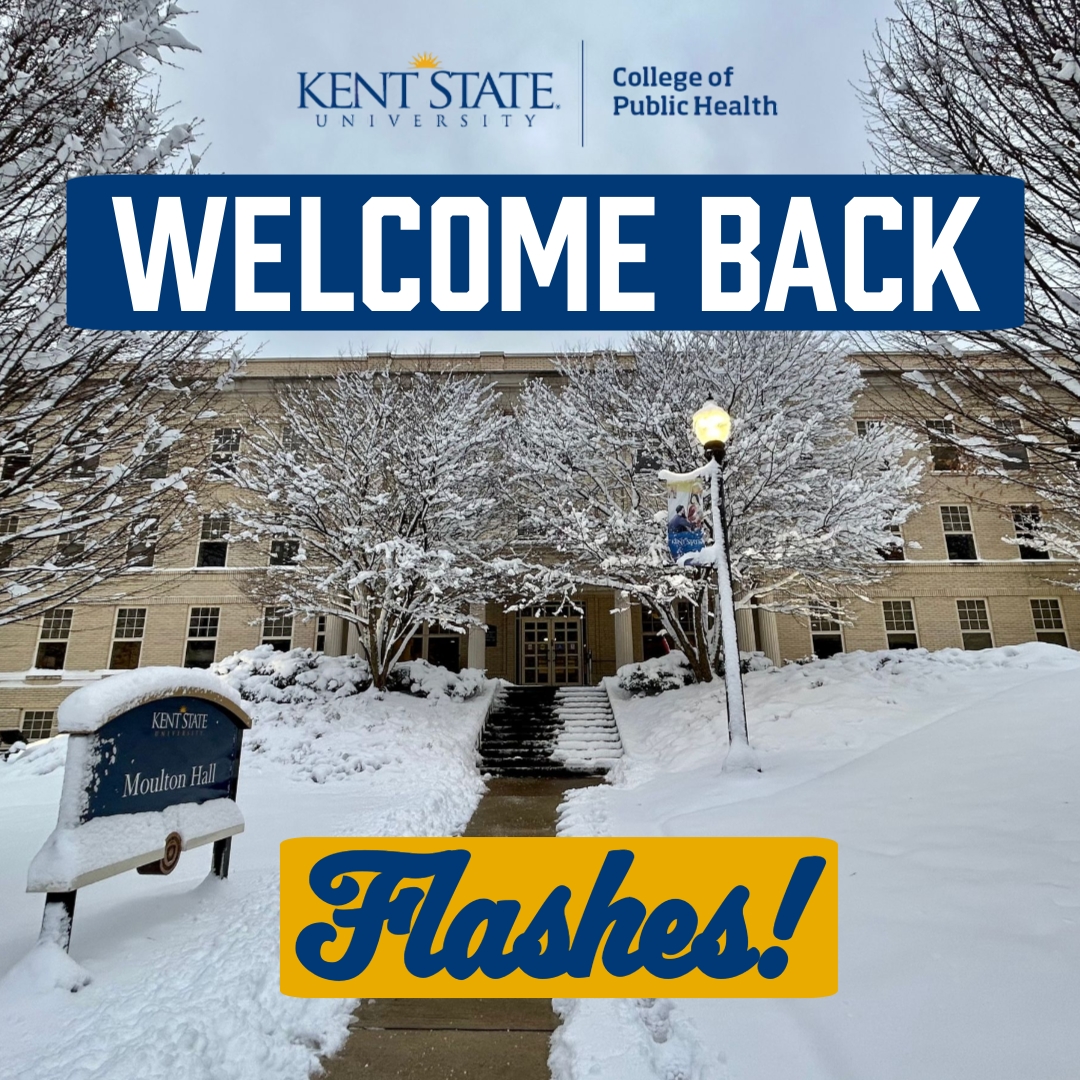 Welcome back, Golden Flashes! Here's to a Spring semester of learning, growth, and unforgettable moments 💙💛