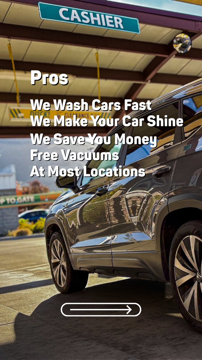 quickquack's tweet image. Pros and cons of choosing Quick Quack. 

Easy decision. 👍

#QuickQuackCarWash #CeramicDuck #UnlimitedCarWash #CarWashLife #DriveClean