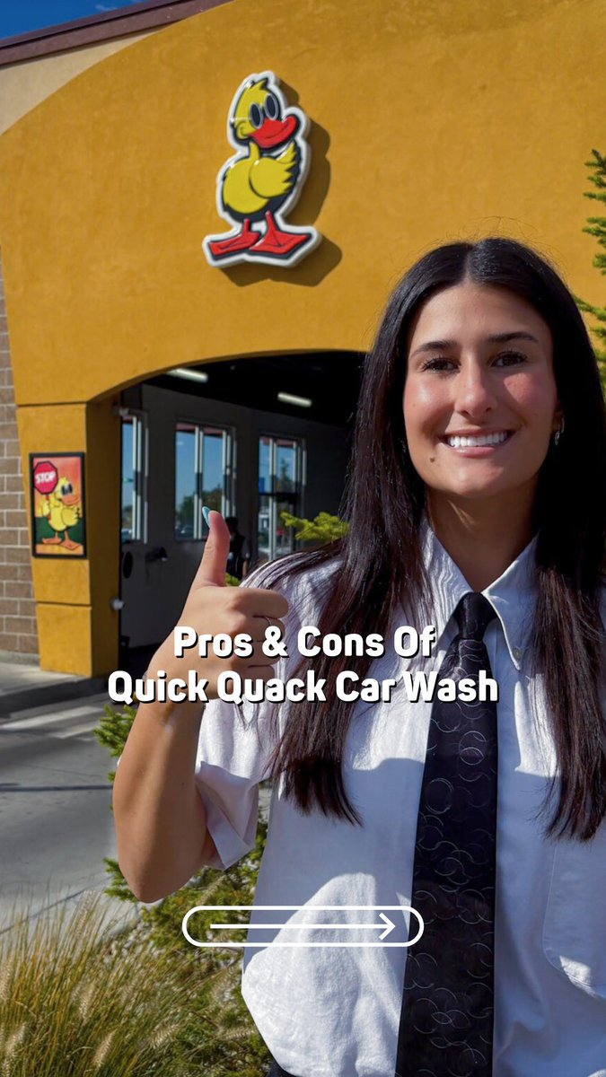 quickquack's tweet image. Pros and cons of choosing Quick Quack. 

Easy decision. 👍

#QuickQuackCarWash #CeramicDuck #UnlimitedCarWash #CarWashLife #DriveClean