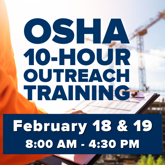 CentralFLABC's tweet photo. Sign up for OSHA 10-Hour Outreach Training &amp; empower yourself with vital safety skills! 🦺 Don’t wait—register today &amp; ensure everyone on your crew is prepared for any challenge. https://t.co/qHwzUdUwiE

#SafetyFirst #OSHA10 #ABCmeritshopproud #BuildingCentralFlorida https://t.co/TWP2LBkkcC