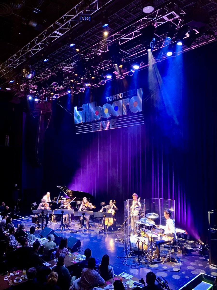 ビルボードライブ東京🗼ご来場いただきありがとうございました🙇かつ