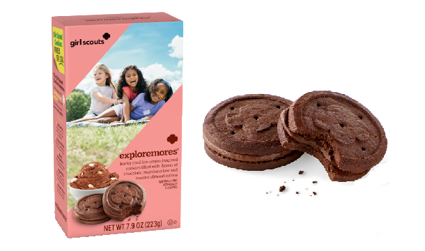 Do you want to try this new cookie flavor?

The Girl Scouts have unveiled their brand new cookie flavor for 2026 - The Explormores! Rocky Road ice cream-inspired flavors of chocolate, marshmallow, and toasted almond crème!