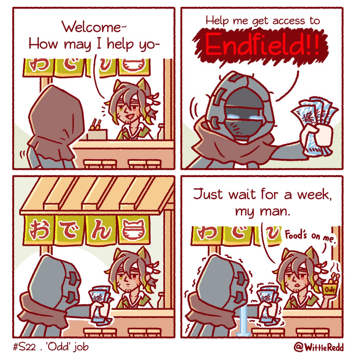 'Odd' job 🐱🍢

#Arknights #アークナイツ #明日方舟 #명일방주