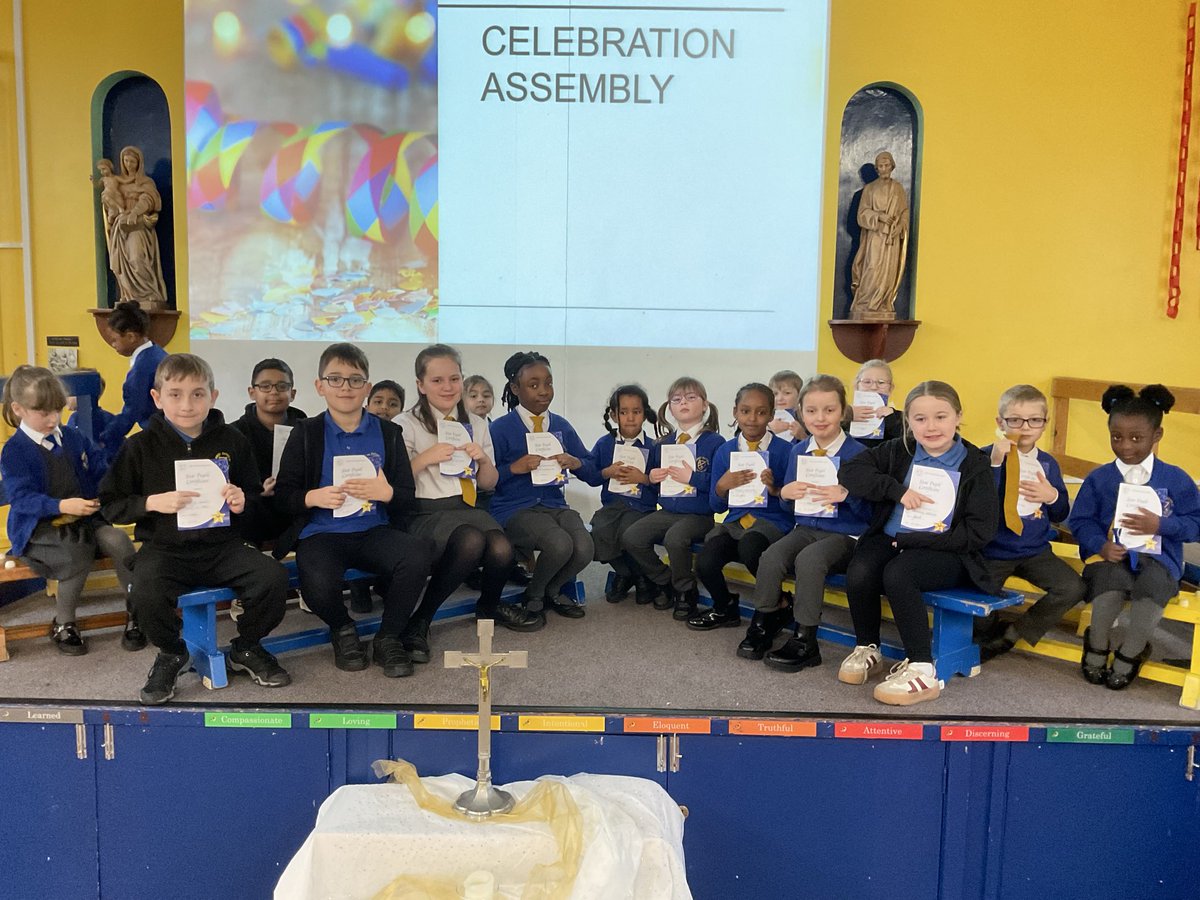 AbbeyPrimary's tweet photo. This week we are celebrating all of these Star Pupils for their excellent attitudes towards work. #lovetheabbey https://t.co/4PLhhsDN4s