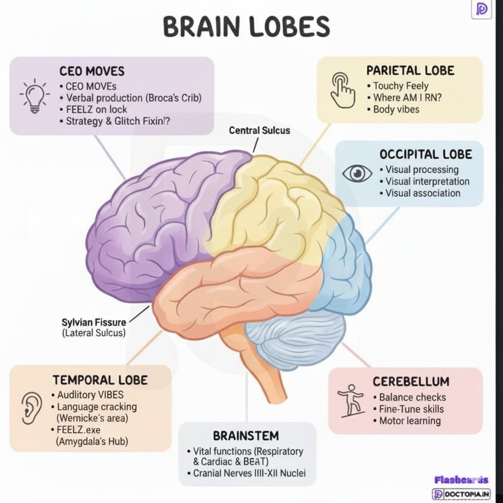 CashFlowRN's tweet image. What do the lobes of your brain do? 😂