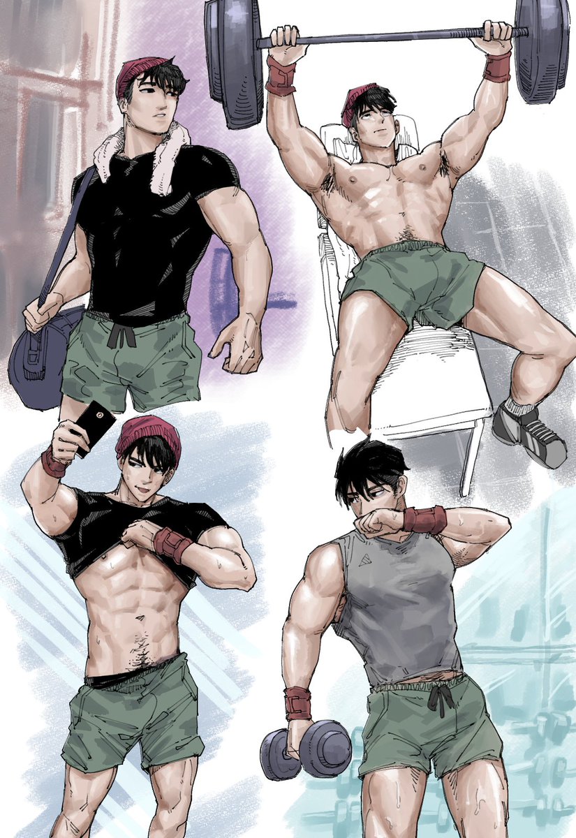 "New year, new me! let's build muscles together alright!"  

(1/2)

#workout #muscle #NewYearResolutions
