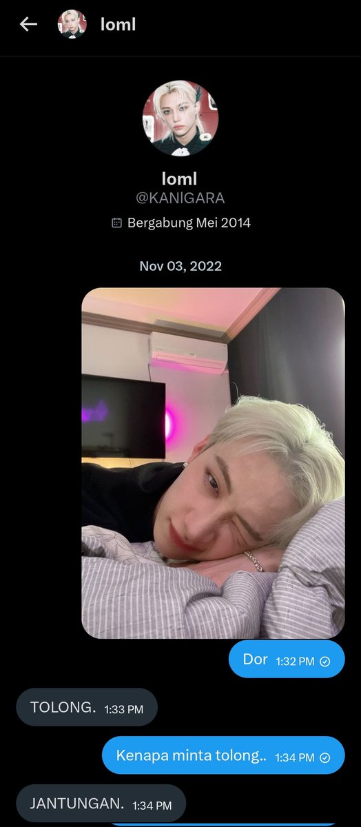 ㅤ
Day 1 udah kecintaan. 
️️ ️️ ️️ ️️️️ ️️