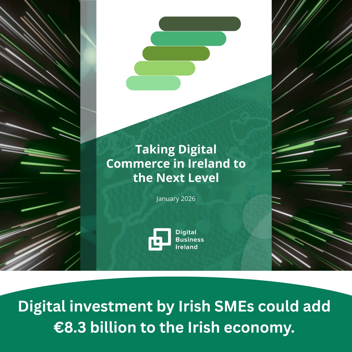 📢New DBI Report: SME digital investment could add €8.3bn to Ireland’s economy 📈

DBI calls for:
✔️Increased grants for digital transformation
✔️Tax incentives for ongoing investment
✔️Recognition of digital advertising’s role in SME growth

💡Read more: digitalbusinessireland.ie/digital-commer…