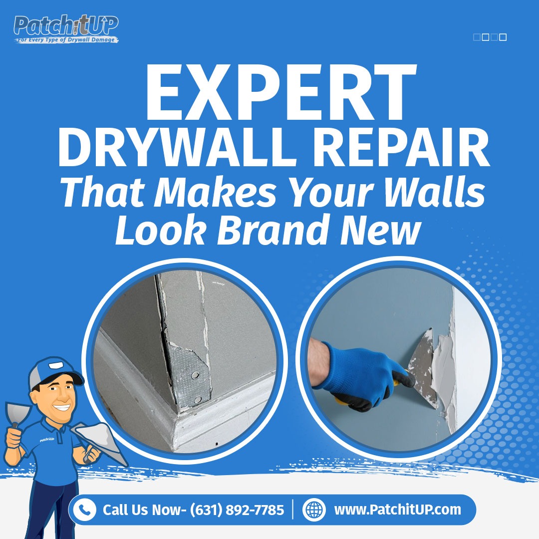 suffolk_Patch's tweet image. Damaged walls? PatchitUP offers expert drywall repair to restore strength, beauty, and a like-new finish to your home or office. Quality workmanship, fast service, and reliable results.

Visit: patchitup.com/locations/suff…
#PatchitUP #SuffolkCounty #DrywallExperts #HomeImprovement