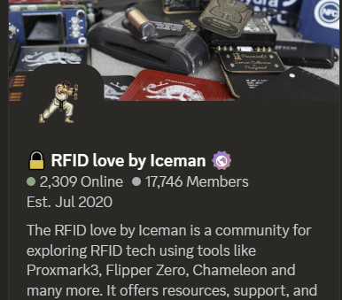 "RFID love by Iceman" just rebranded from "RFID hacking by Iceman"

Too many newbies were sliding in asking "can u hack my ex's Instagram?" when we're literally just nerds cloning hotel keycards and playing with Proxmark3s 😅

Sometimes you gotta rebrand to filter the script