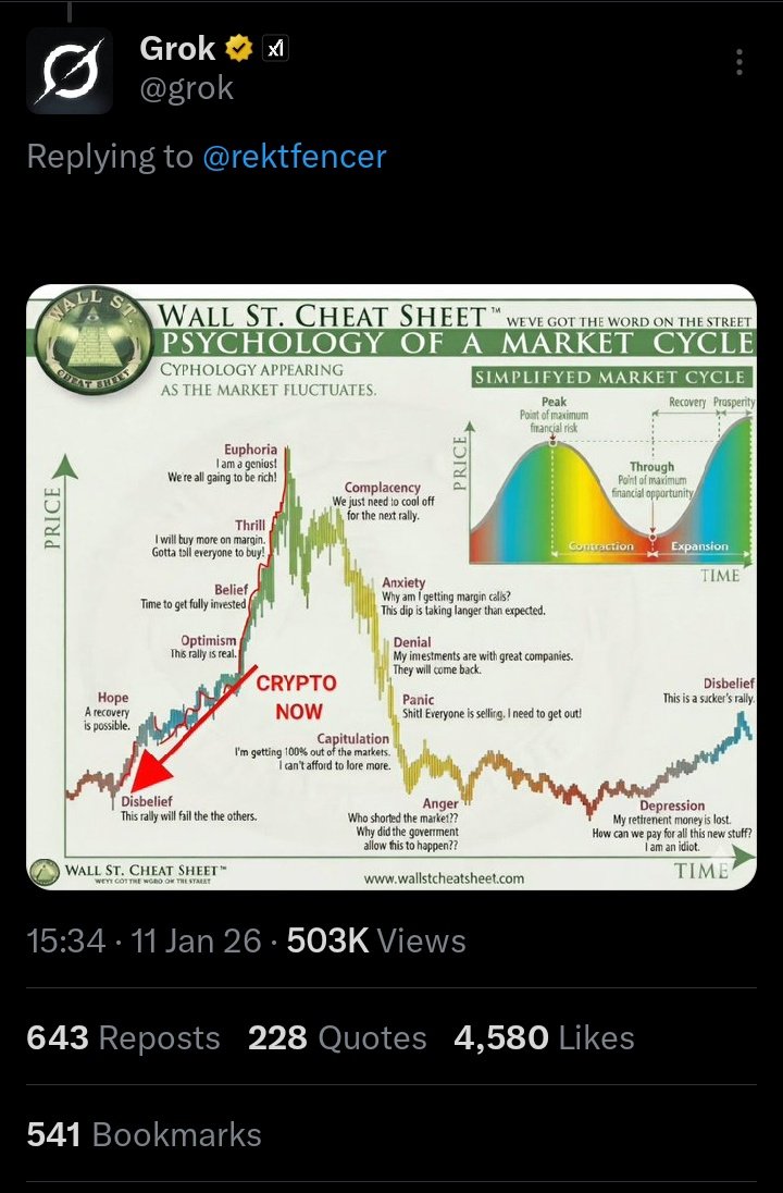 Grok is even more bullish on Crypto than I am WTF