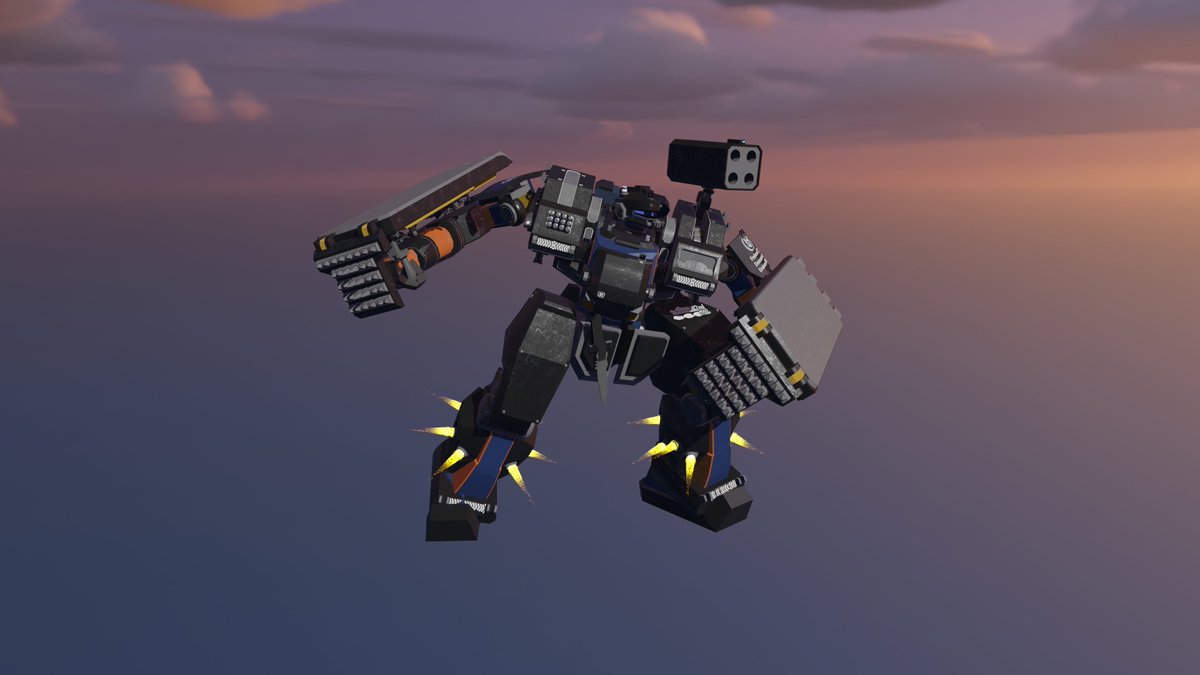 MechaStran4677's tweet photo. Hey! I'm not dead! Here's a bit of what I've been doing for these past two months.

Made a update and finished rigging a old design. Then did the same with another fella, before doing the animation frame!

#mecha #scifi #robot #b3d #blender https://t.co/UGpuE3akpV