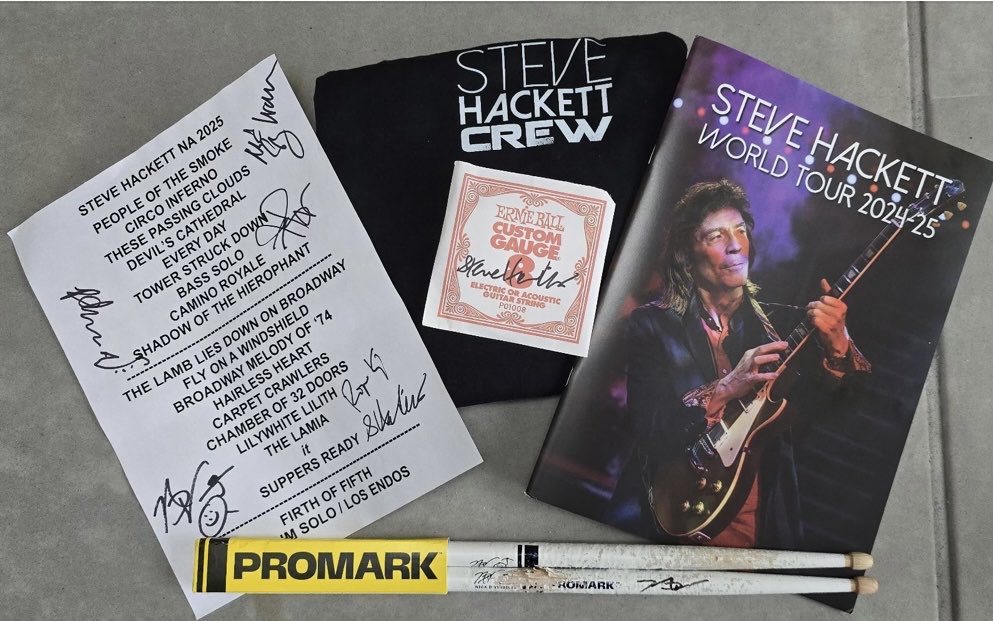 Andy from the Hackett crew is auctioning a bundle of special items to raise funds for Aylesbury food bank. Here’s the link: ebay.us/m/CYfDCL