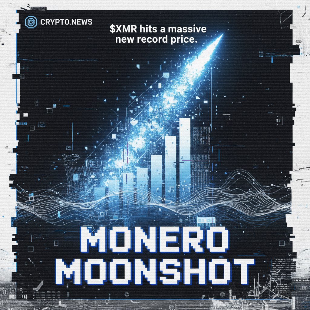 Privacy Coins: $XMR hits a massive new record price! Renewed focus on true  digital privacy is fueling this bullish surge, even with tricky liquidity. # CNS #CoinNewsSpan #Monero #XMR #PrivacyCoin