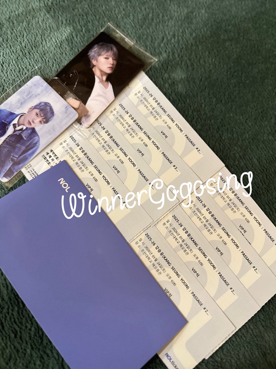 💕승윤이 생일 카페 이벤트💕
🎁 광주 콘서트 티켓 (1인 1매, 온•오프 각각 4명)
🗓 참여 기간: 1/20 11:00 - 1/21 21:00
💙 참여 방법
 - 생일 카페 방문자: 1인 1주문 시 추첨 응모권 1매 제공
 - 생일 카페 미방문자: 네이버 폼 응모(링크추후공지)
📢 결과 발표: 1/21 22시 예정 
#강승윤 #생카