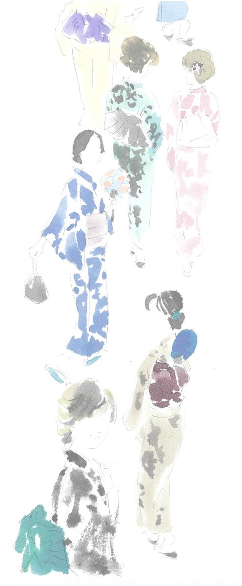 SuuggrrU's tweet photo. もっと自由に、もっと自分らしく。
そんな思いから始まった、初めての浴衣作り。

金沢の職人さんたちの手仕事に支えられ、
一反一反に、思いが宿りました。

浴衣としても、襟と足袋を添えれば、きものとしても。

明日から東京でお披露目会。
どんな出会いを生むのか楽しみです。 https://t.co/5jG0SCQ84a