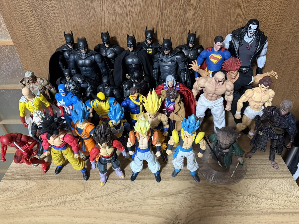 フィギュアまとめ売り　6点 全く統一性ないけど1/6以外のフィギュア。もう少し増やしたい。