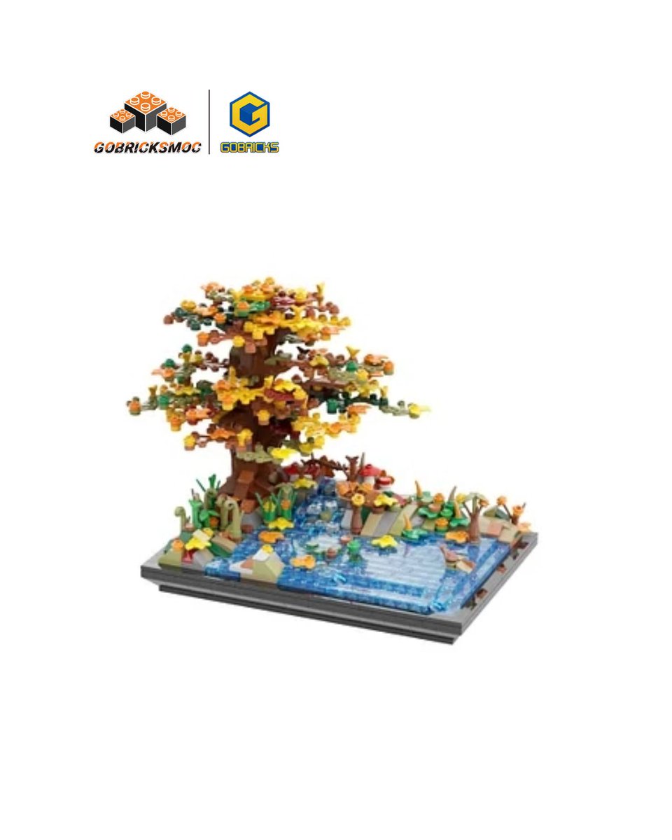 gobricksmoc's tweet photo. Tree on a Lake Autumn! 🍁🍂

#Gobricks #gobricksparts #gobricksmoc #bricks #moc #ornaments #ornament #flowerpotplanting #flowerdecoration #planting #flowerlover #treelovers #treelover #treework #autumn🍁 #autumntree #autumntree #autumntrees https://t.co/wHdYNrFxXM