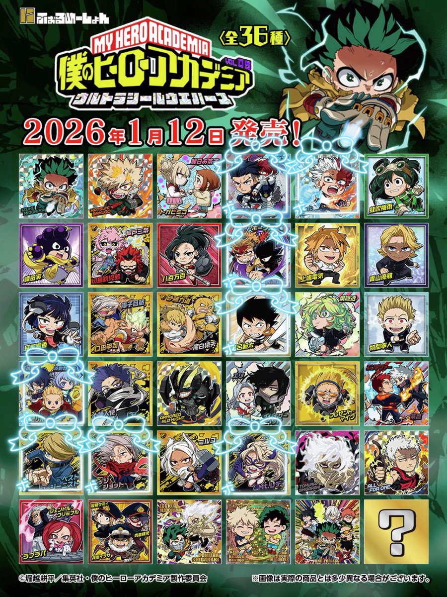 kaigak__'s tweet photo. 【交換】ヒロアカ　ウエハース　にふぉるめーしょん5 

【譲】画像1

【求】画像2(最優先:轟焦凍)

一部コンプ目的で募集しております。
難しいかと思いますがお気軽にお声掛けください。よろしくお願いいたします🙇‍♀️ https://t.co/LQeElbgV2S