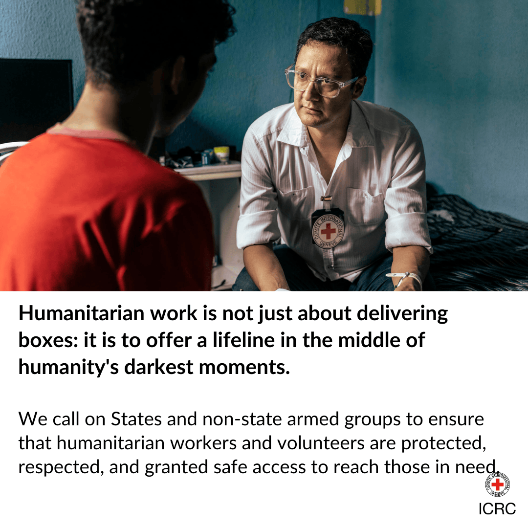 ICRC tweet media