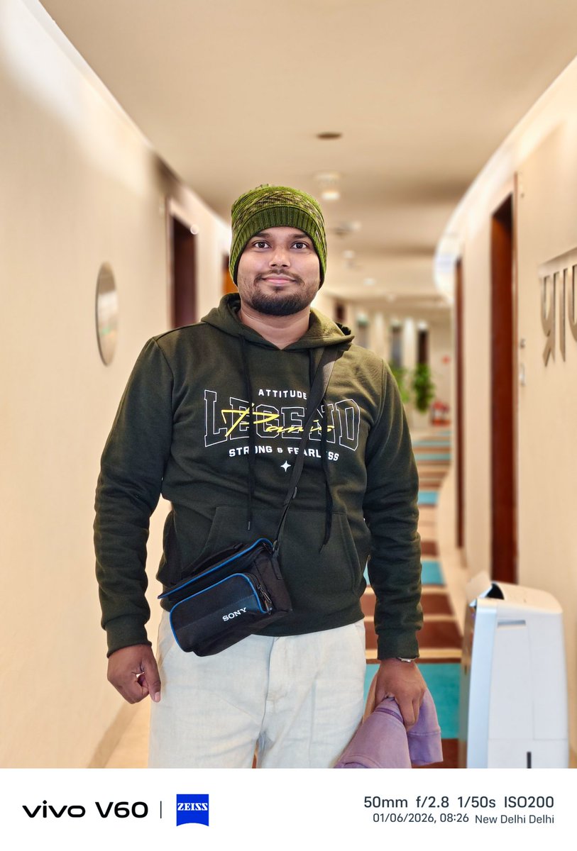 LoserAnant's tweet image. New Delhi mornings hit different.
The Park Hotel, New Delhi ✨
City mornings, clean frames, and memories captured on #vivoV60