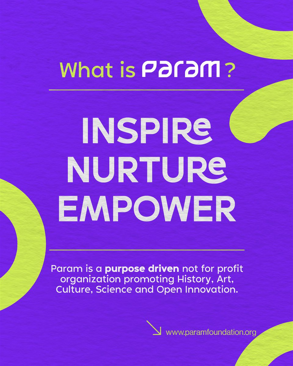 Param Foundation tweet media