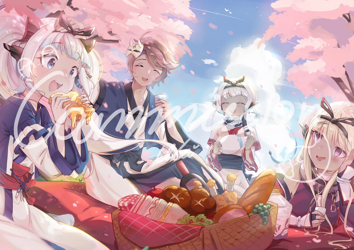 UkichanUki's tweet photo. Commission for @GunnyVT ^^🌸
Thx u for the commission >^<!
#commission #vtuber https://t.co/7ecxfu7V45