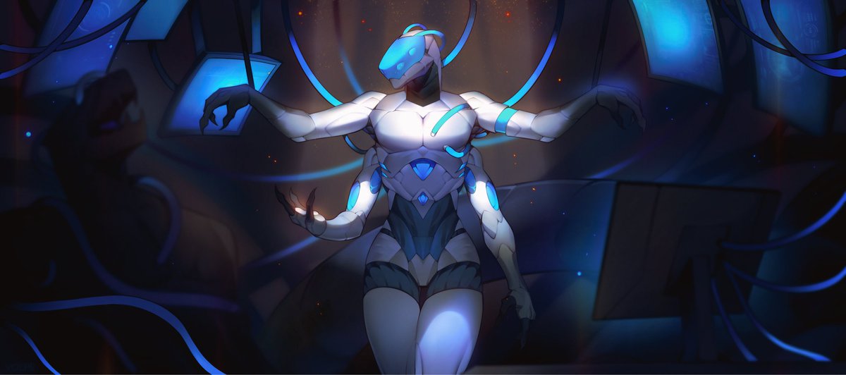 volpedart's tweet image. Artist Freedom Commission for @DoctorLunari :з 

#characterart
#Destiny 
#Destiny2 
#Destiny2Art 
#DestinyArt 
#eliksni