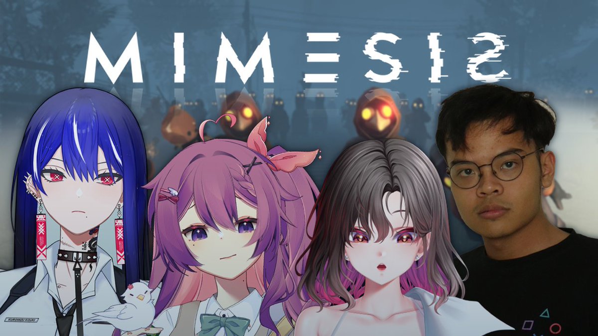 【MIMESIS COLLAB】

Game yang membuat trust issue sama teman sendiri (aku gampang kegocek njir) doakan aku selamat yah dawg
bersama Kouki, Kelly dan Remi!

⏰ 20.00 WIB
🔗 youtube.com/live/8M_DPUqn0…

#ON_AURAWR