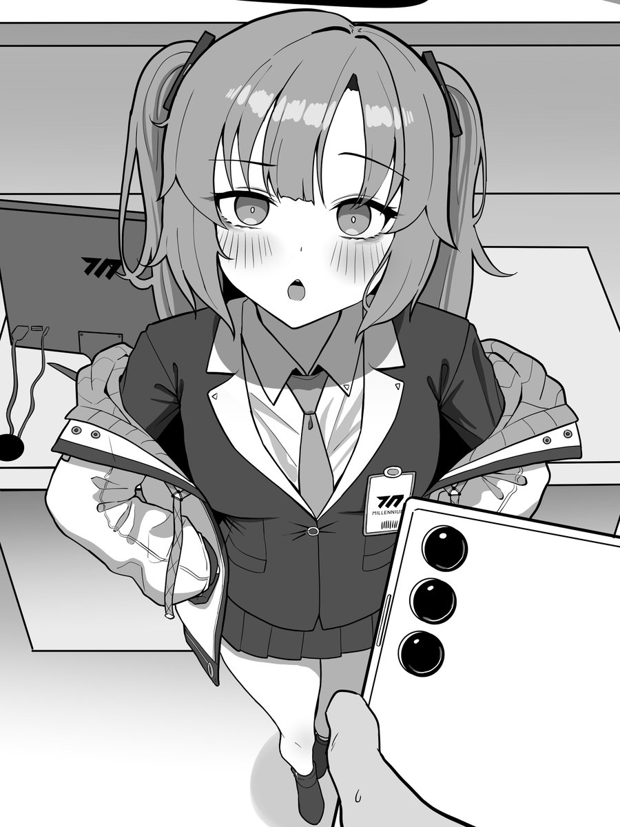 musuru00's tweet image. #ブルアカ 
#BlueArchive 
#블루아카이브 
ユウカ