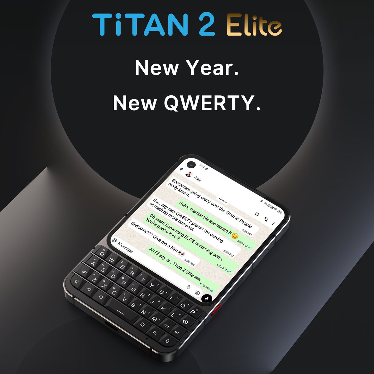 New 𝗤𝗪𝗘𝗥𝗧𝗬 is coming…Stay tuned 🔥✨ Sign up here > unihertz.com/pages/new?utm_…