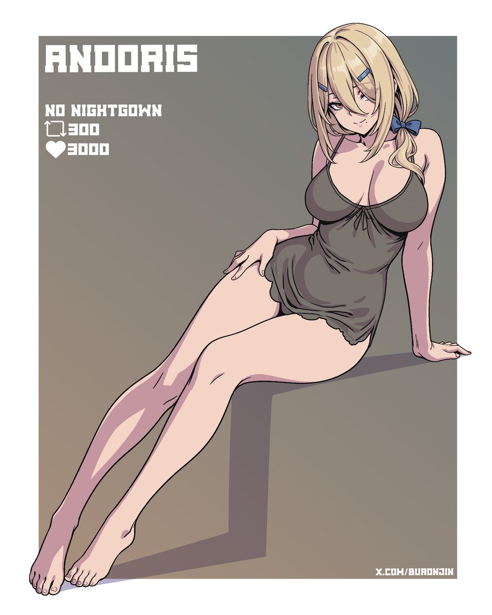 Buronjin's tweet image. [Girls' Frontline 2] Pin-Up Andoris

"SKK, come to bed, I think you need a cuddle after all that hard work"

🔞4K + NSFW at the usual place😎