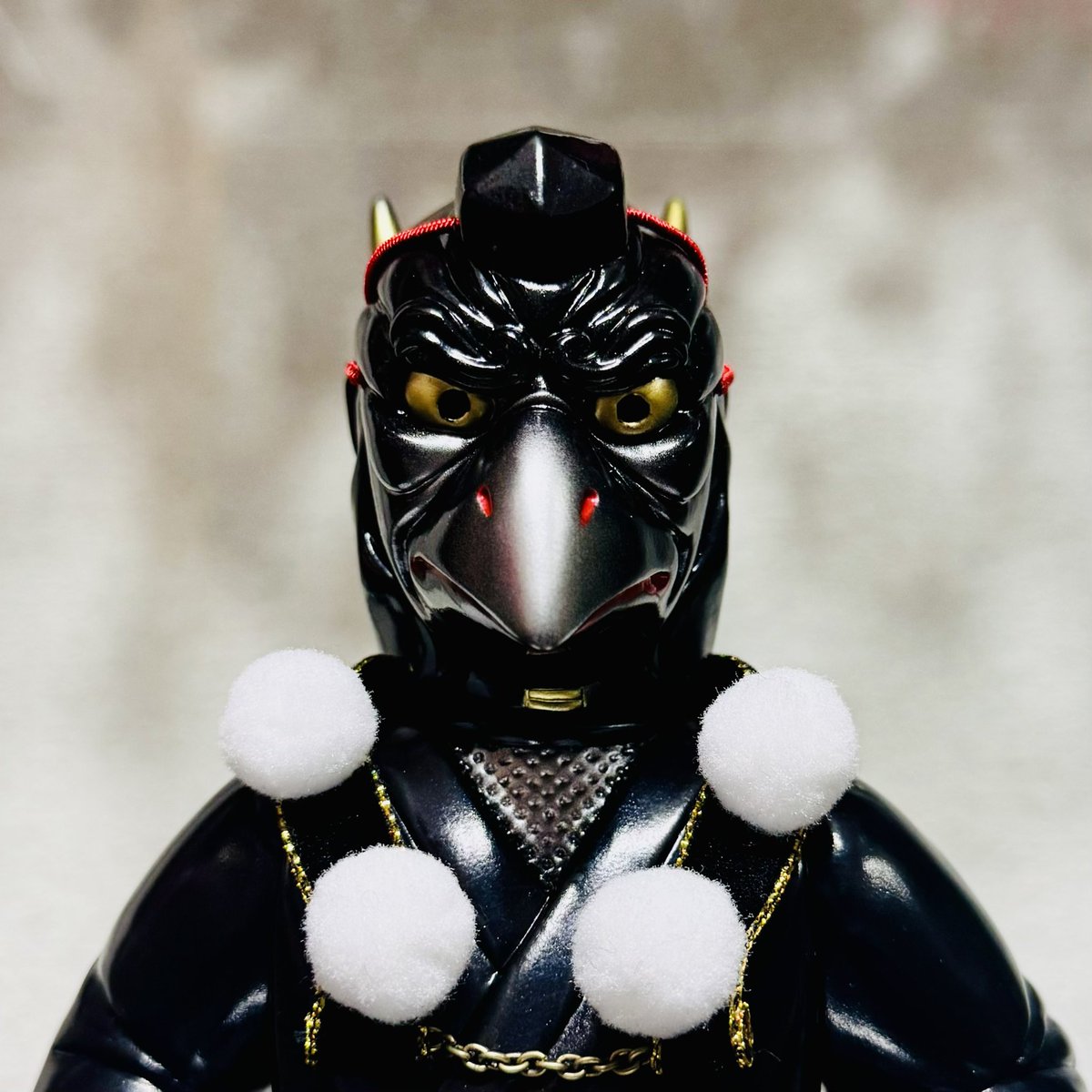 Samuraidoll ソフビ 半蔵門 鬼羅右衛門 大江戸ROBOTS 鴉天狗