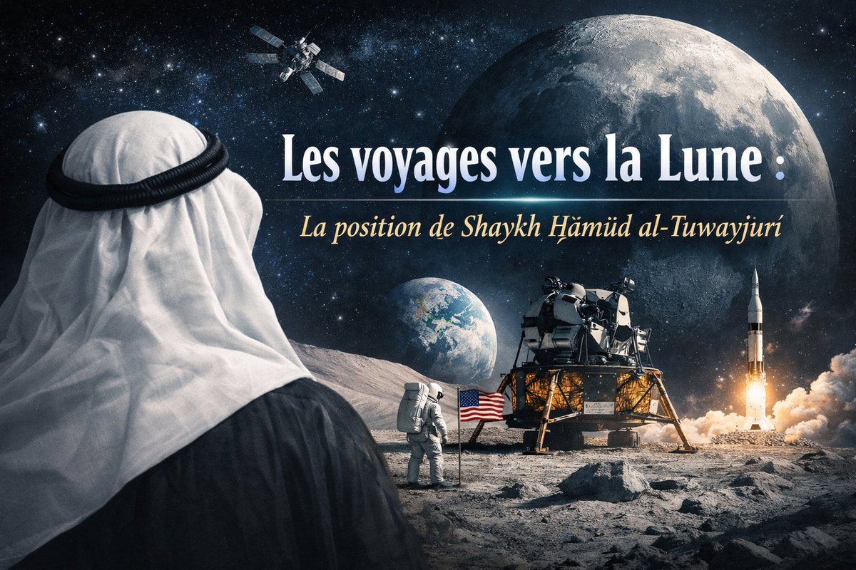SoleilBlancTN's tweet photo. Le regard de Cheikh Ḥamud at-Tuwaijri sur les voyages vers la Lune

Les propos de Cheikh Ḥamud at-Tuwaijri, écrits à la fin des années 1960, sont aujourd’hui cités parfois sans contextualisation, pour suggérer une opposition totale entre l’islam et l’astronomie moderne ou pour nier en bloc les missions spatiales.

Une lecture rigoureuse montre pourtant que son discours s’inscrit dans un cadre de la réfutation du naturalisme athée et du scientisme idéologique, et non une simple réaction émotionnelle à une avancée technologique.

À l’époque où il écrit, le monde est en pleine Guerre froide. Les grandes puissances utilisent la conquête spatiale comme outil de propagande, de domination symbolique et de construction d’un récit idéologique, l’homme serait capable de s’arracher à la Terre, de conquérir les cieux et, à terme, de se passer de toute transcendance et ce contexte est fondamental pour comprendre ses paroles.

Cheikh at-Tuwaijri ne critique pas l’observation astronomique en tant que telle, ni l’étude des astres en tant que science descriptive. Il s’attaque à un discours métaphysique dissimulé sous le vocabulaire scientifique, dans lequel les conjectures deviennent des certitudes, et où l’homme est présenté comme autosuffisant, maître absolu du cosmos. C’est ce glissement qu’il dénonce.

Dans son ouvrage al-Ṣawāʿiq al-Ṣadīdah ʿalā Atbāʿ al-Hayʾah al-Jadīdah (1388H / 1968), il affirme que certaines annonces liées aux missions lunaires relèvent du mensonge ou de la tromperie. Cette affirmation ne repose pas sur une expertise technique moderne (qu’il ne prétend d’ailleurs pas posséder), mais sur un principe méthodologique clair ou
toute information provenant d’ennemis déclarés de la foi, lorsqu’elle est utilisée pour nier la rububiyyah d’Allah, doit être examinée avec prudence, et non acceptée aveuglément.

Il faut ici distinguer deux niveaux que beaucoup confondent volontairement ou par ignorance :

▪︎ Le niveau scientifique descriptif : calculs, trajectoires, observations, technologies limitées et réelles.
▪︎ Le niveau idéologique : conclusions philosophiques, cosmologie matérialiste, négation du sens, du dessein et de la centralité de la création.

C’est ce second niveau que Cheikh at-Tuwaijri combat frontalement.
Lorsqu’il rejette les récits de conquête lunaire ou d’habitabilité d’autres mondes, il ne le fait pas par rejet irrationnel de la science, mais parce que ces récits sont présentés comme preuves implicites que l’homme peut échapper à la condition voulue par Allah, s’installer ailleurs que sur la Terre, et faire de l’univers un espace sans Seigneur. Il rappelle alors des principes coraniques clairs : l’homme est créé de la terre, y vit, y meurt et y sera ressuscité (Coran 7:25 ; 20:55 ; 71:17-18).

Le Cheikh ne nie pas que l’homme puisse aller sur la Lune par des moyens qu’Allah a créés.

Ce qu’il critique, c’est l’usage idéologique de ces exploits pour promouvoir le matérialisme et faire croire que l’homme est autonome, que la science se suffit à elle-même et qu’Allah devient inutile.

L’atteinte à la Rubūbiyyah n’est donc pas dans le voyage, mais dans le discours qui transforme un fait scientifique en preuve contre le Créateur.

Il est important de souligner que d’autres savants, comme Cheikh Ibn Baz, ont adopté une approche plus prudente et conditionnelle, ils n’ont ni affirmé ni nié certaines avancées tant que les preuves n’étaient pas établies, tout en refusant d’en tirer des conclusions contraires au Coran. 

Cela montre que la divergence ici n’est pas une divergence de foi, mais une divergence d’analyse face à des discours scientifiques politisés.

Le cœur de son message reste que
lorsque la science cesse d’être un outil et devient une croyance, elle quitte le domaine de la raison pour entrer dans celui du dogme.

C’est précisément sur ce terrain que le croyant est appelé à rester vigilant, accepter ce qui est prouvé, suspendre son jugement sur ce qui est conjectural, et refuser toute lecture du monde qui efface le Créateur au nom du progrès.