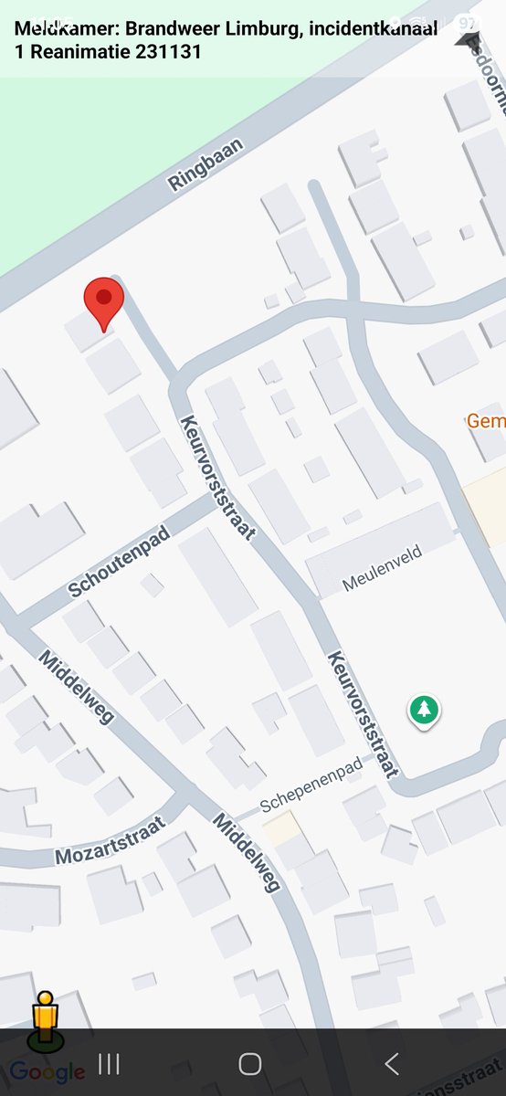 Reanimatie-inzet met prioriteit 1 in Molenhoek