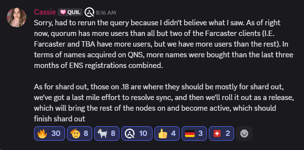Quilibrium Community tweet media