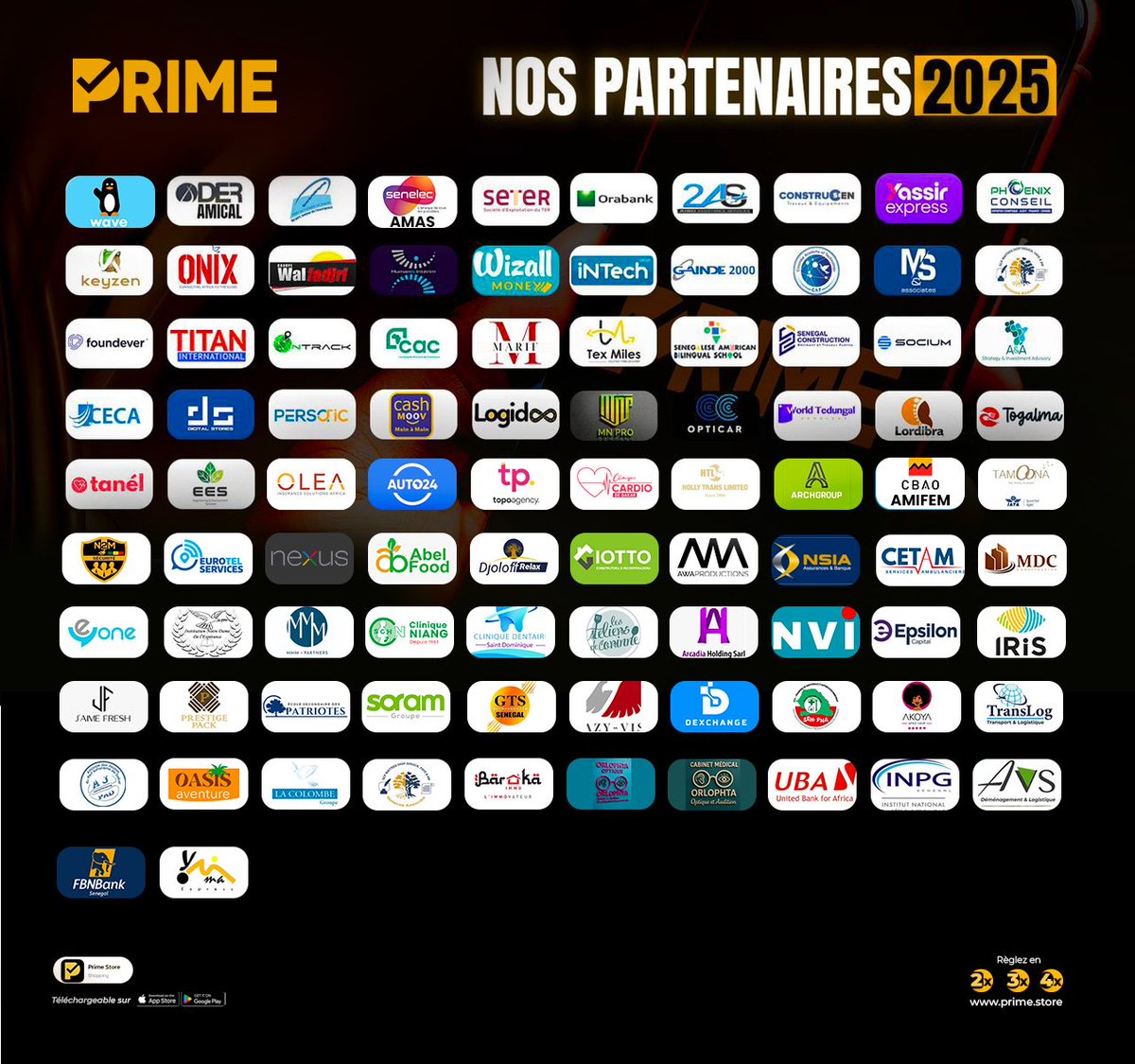 Impossible de commencer l’année sans remercier les entreprises qui ont choisi Prime pour le bien-être de leurs salariés.

Plus de flexibilité financière via notre marketplace, moins de tension de trésorerie pour les entreprises.

Et si 2026 était notre année ensemble ? 🚀