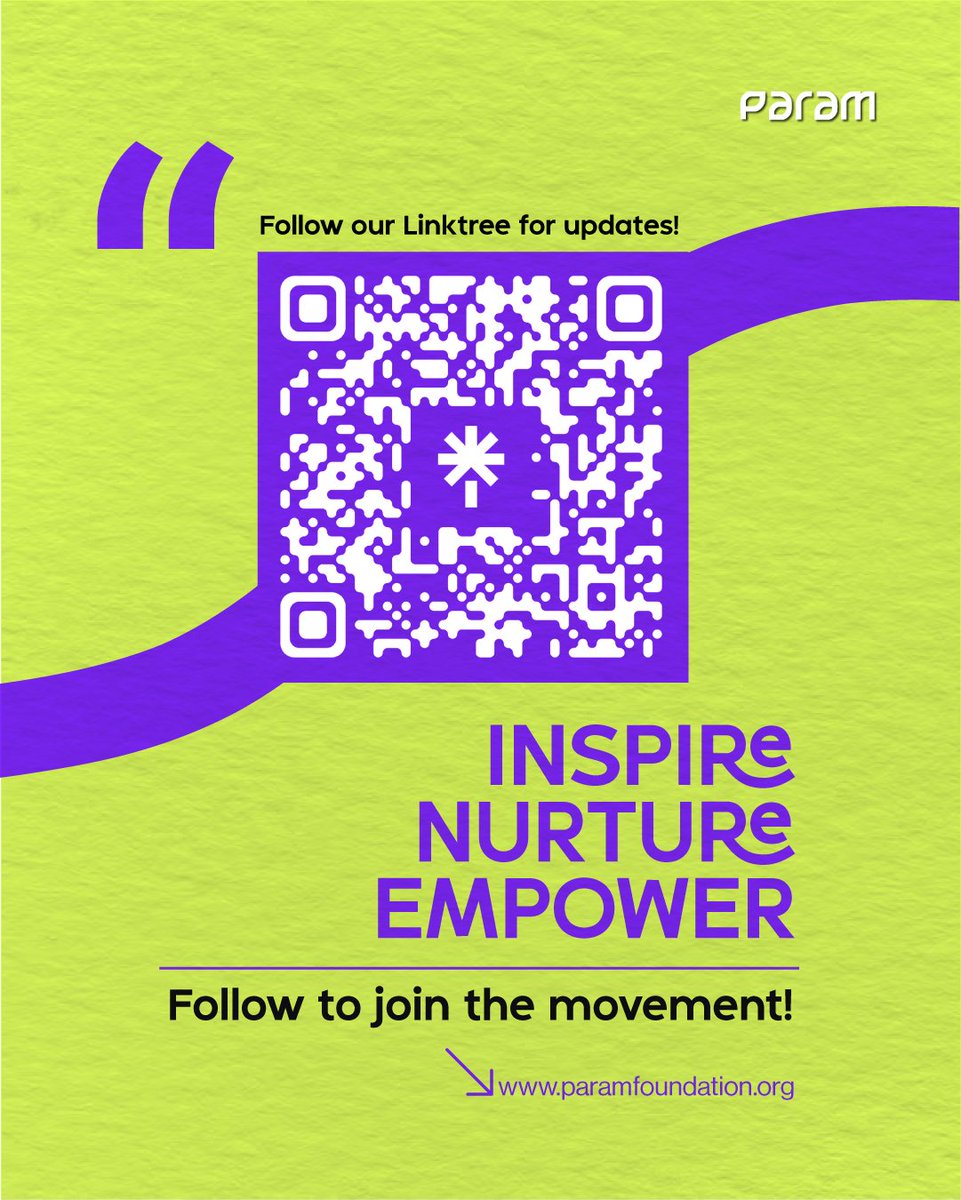 Param Foundation tweet media