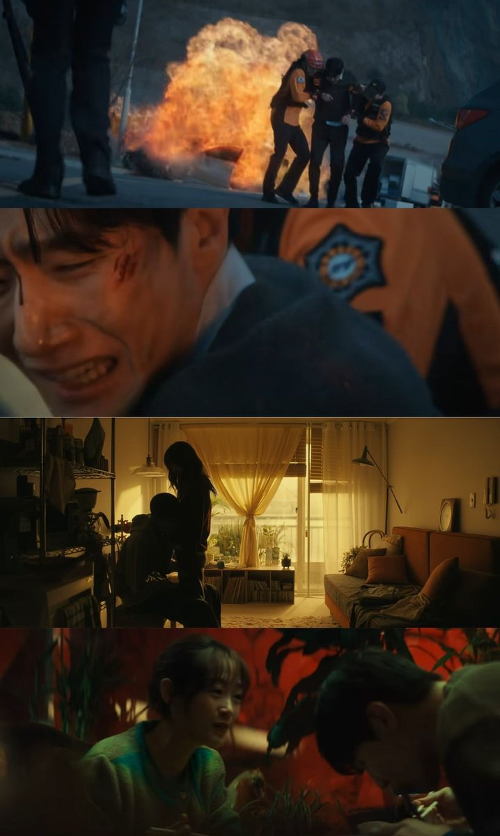 kook_u_u's tweet image. wow it’s really a dramatized portrayal of the relationship between a man who bears a deep emotional trauma or pain (blue), and a woman who loves him but is slowly becoming exhausted 😢

- the man survived a car accident, but the person with him didn’t make it, which leaves him…