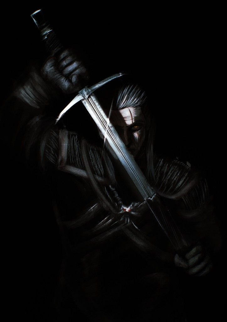 tb2's tweet image. «سمعت أنكم تتعجبون من السيفين اللذين أحملهما... حسنًا، واحد للوحوش والآخر للبشر»

—جيرالت من ريفيا