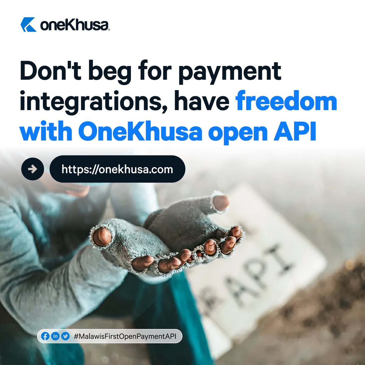 Stop begging for integration. 🛑
Why wait for a "partnership" approval when you can have full access right now?
With OneKhusa, the power is back in the hands of the builders. Our Open APIs and Sandbox environment mean you can build, test, and deploy without asking for permission.