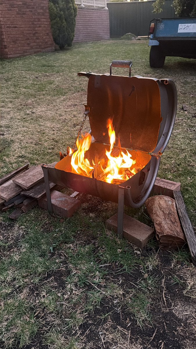 ThePython180's tweet image. Nothing better than sitting around the fire and having a few drinks after a long day cleaning and moving stuff